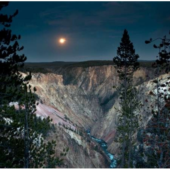 North Rim Moon Rising Poster Print by John Stalowy-VARPDXJSP1018 Image 1