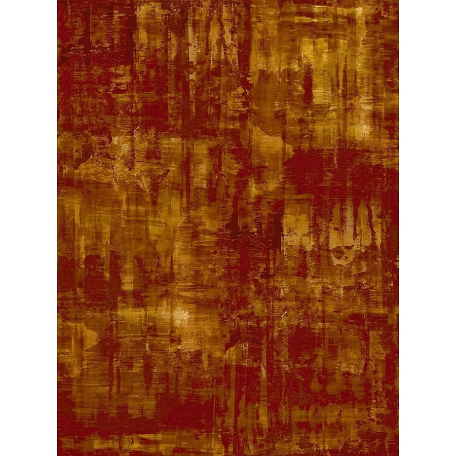 Amber on Red Poster Print by Justin Turner-VARPDXJTU115862 Image 1