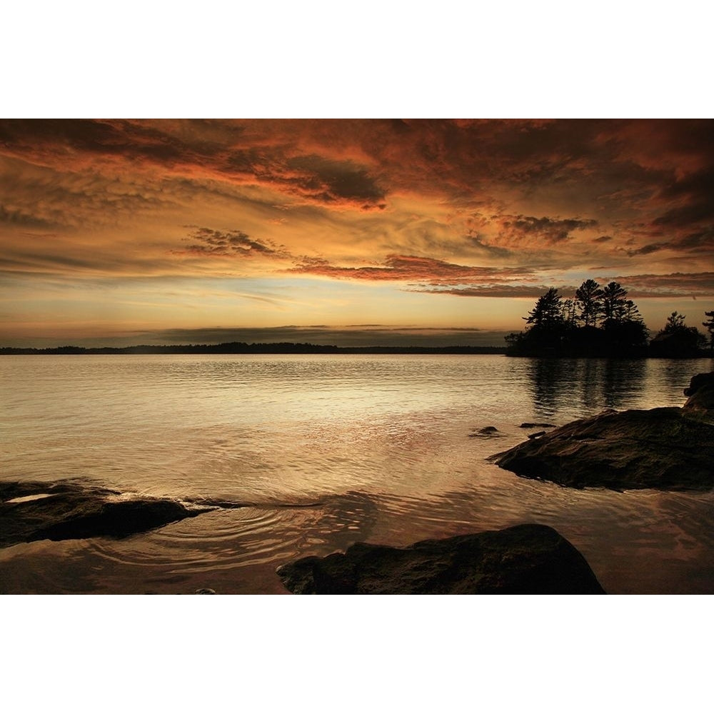 Sunset on Sparrow Lake Muskoka Poster Print by Joseph Vitale-VARPDXJV006A Image 1