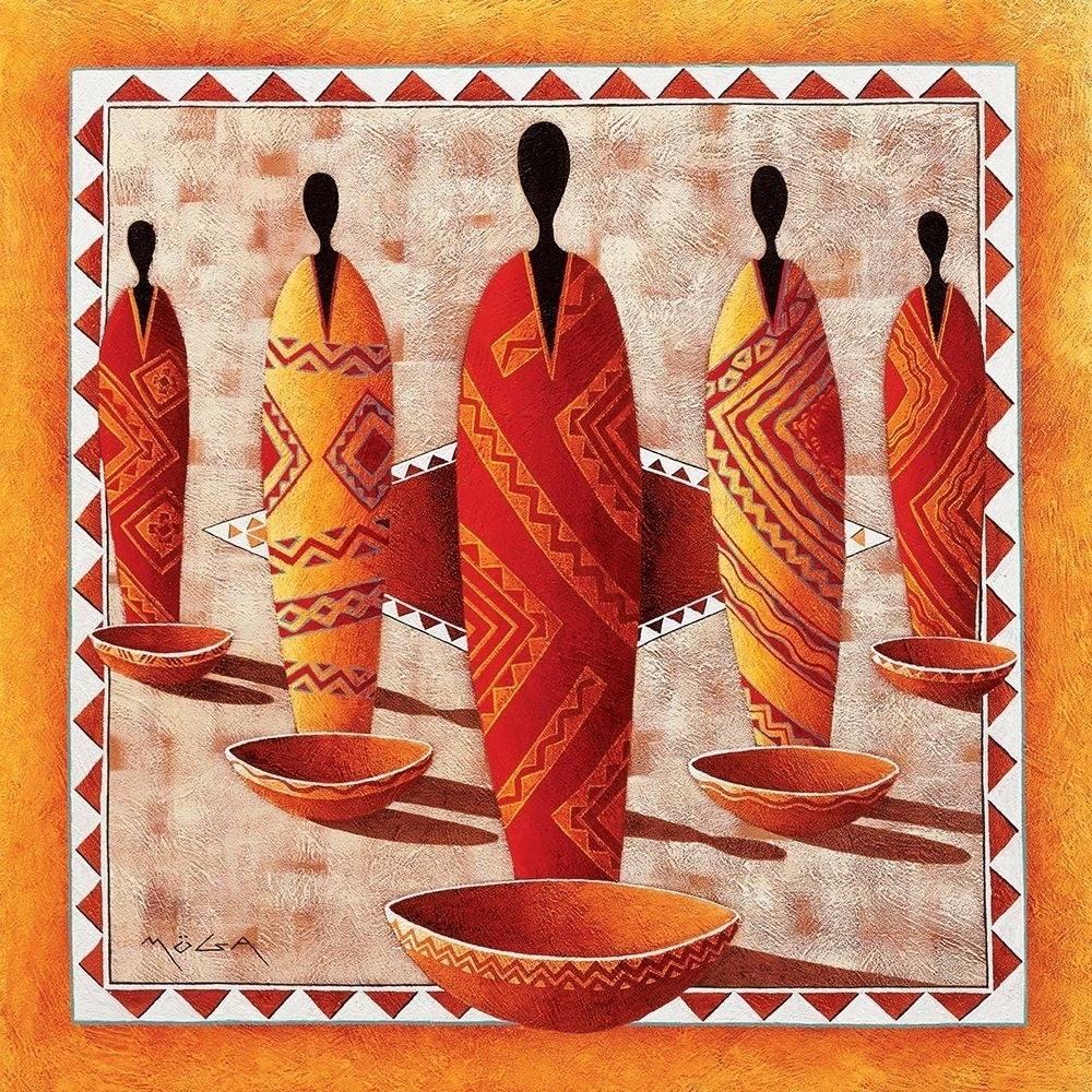 Ethnic Graphic II Poster Print by Moga Moga-VARPDXK153 Image 1