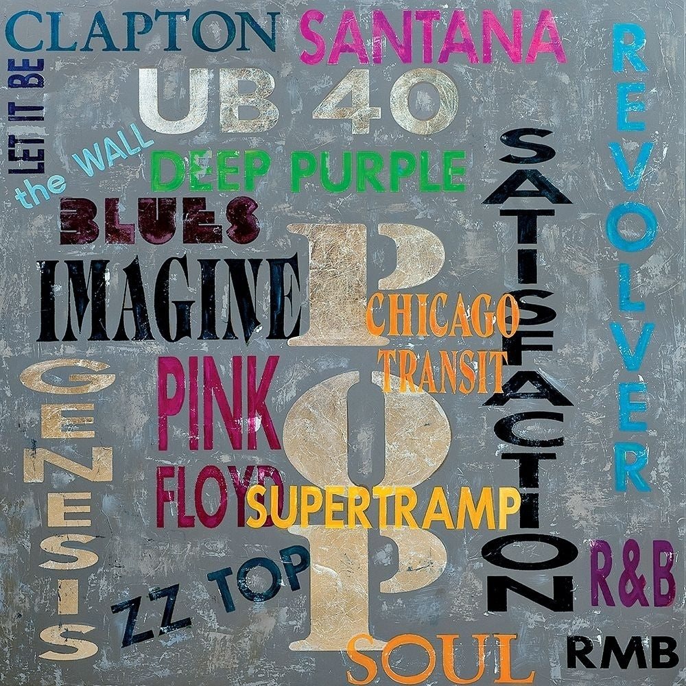 Pop Music Poster Print by RMB RMB-VARPDXK217 Image 1