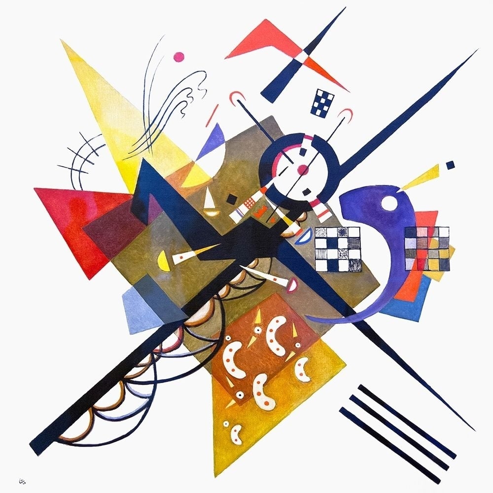 On White II Poster Print by Wassily Kandinsky-VARPDXK2728D Image 1