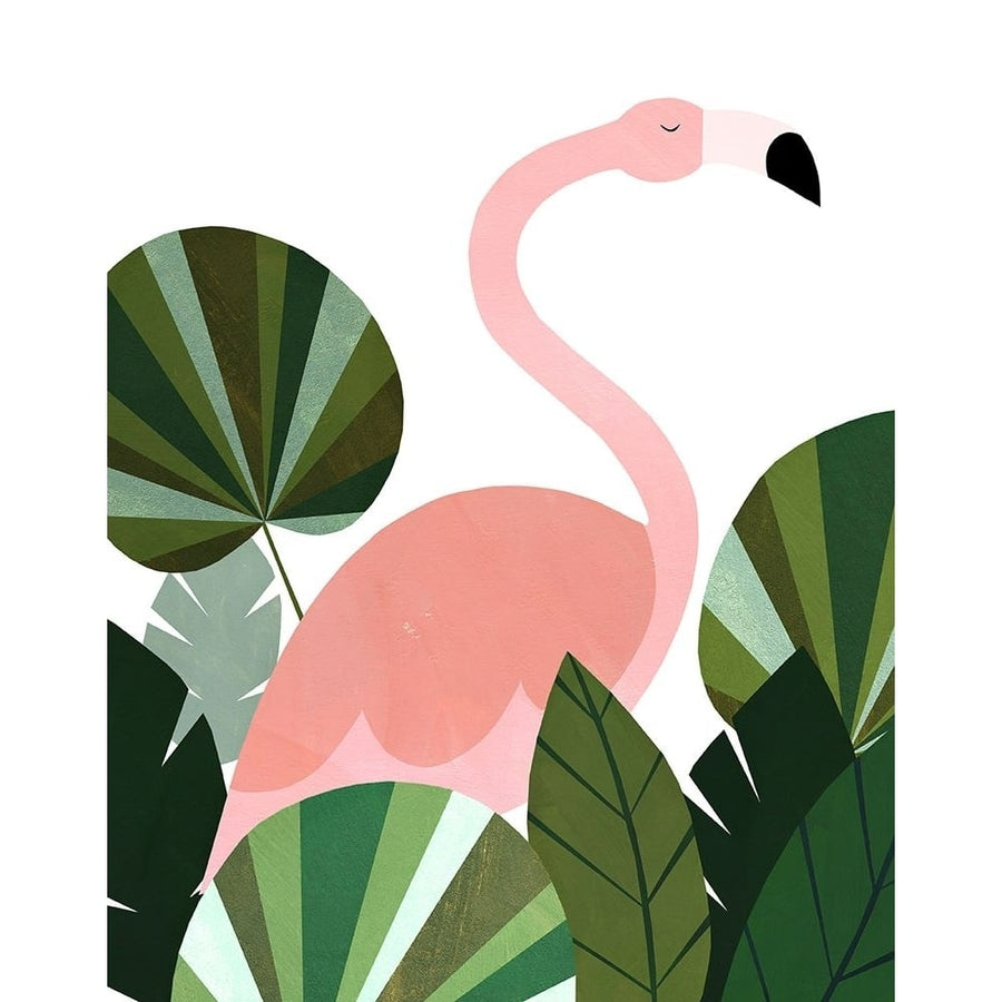 Florence The Flamingo Poster Print - Emily Kopcik-VARPDXK2759D Image 1