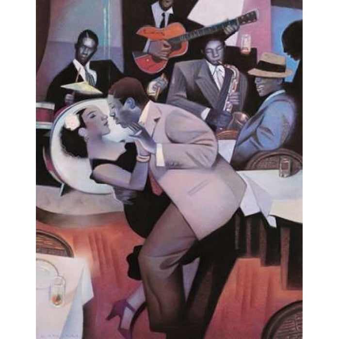 Harlem Nocturne Poster Print by Gary Kelley-VARPDXK522D Image 1