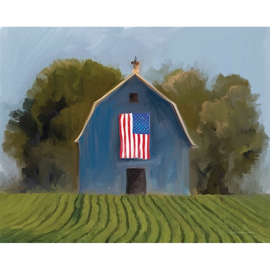 Land of the Free Barn by Kamdon Kreations-VARPDXKAM279 Image 1