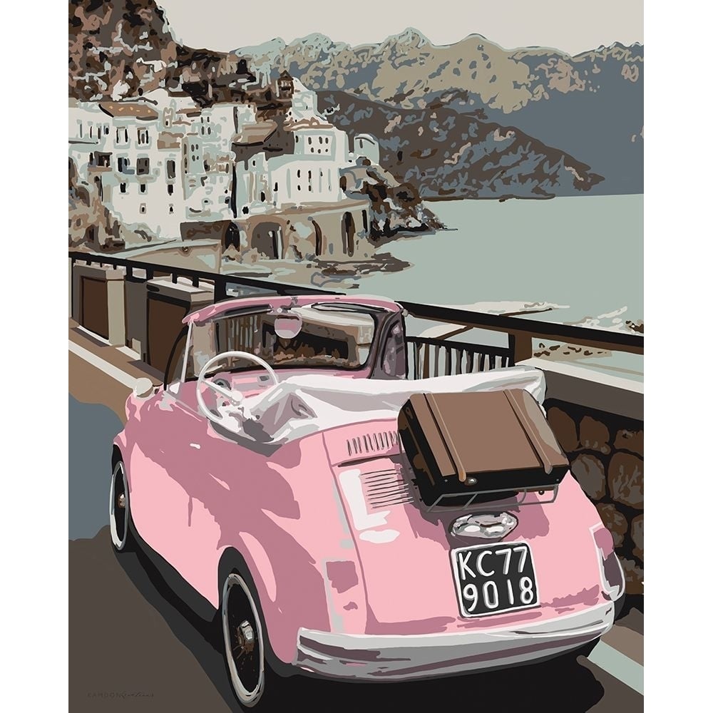 Pink Bug in Europe by Kamdon Kreations-VARPDXKAM205 Image 1