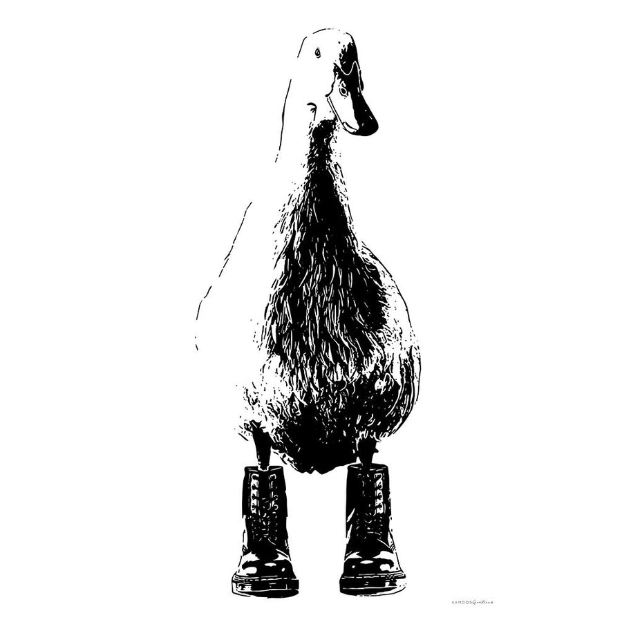 Duck in Docs Poster Print - Kamdon Kreations-VARPDXKAM462 Image 1