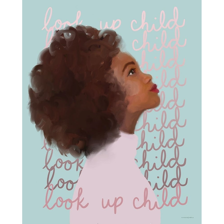 Look Up Child Poster Print - Kamdon Kreations-VARPDXKAM564 Image 1