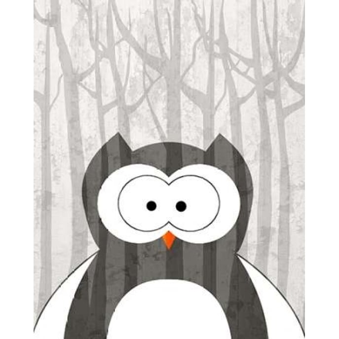 Woodland Owl Poster Print by Kimberly Allen -VARPDXKARC053B Image 1