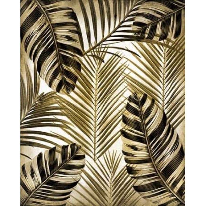 Gold Palm 2 Poster Print by Kimberly Allen-VARPDXKARC138A1 Image 1