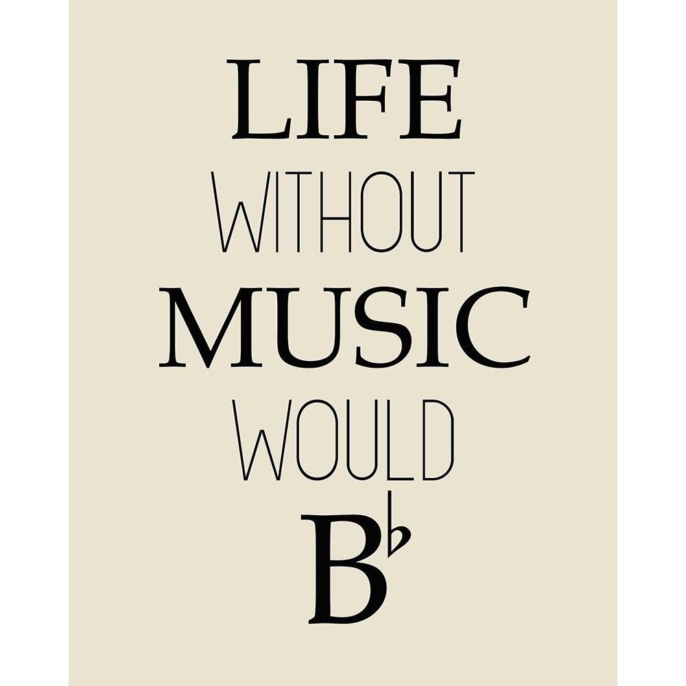 Life Without Music Poster Print by Allen Kimberly-VARPDXKARC1565A Image 1