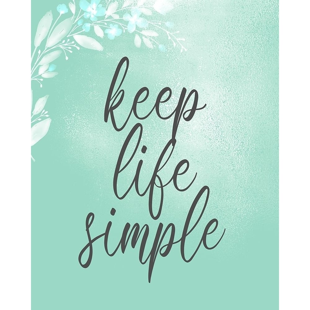 Keep Life Simple Poster Print by Allen Kimberly-VARPDXKARC1703A Image 1