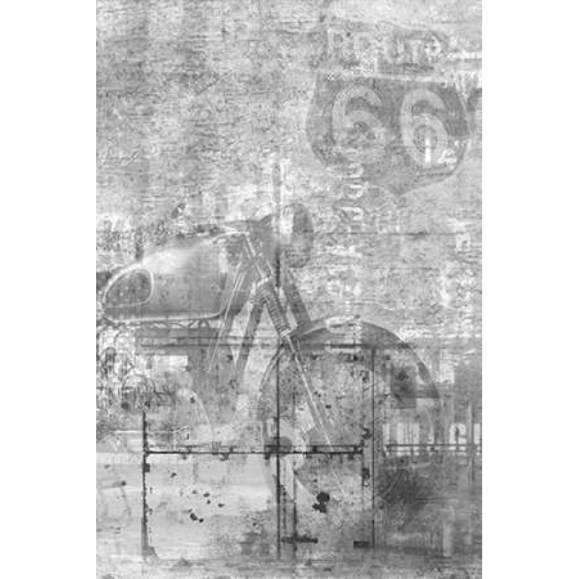 Route 66 Black and White Poster Print by Kimberly Allen-VARPDXKARC174A Image 2