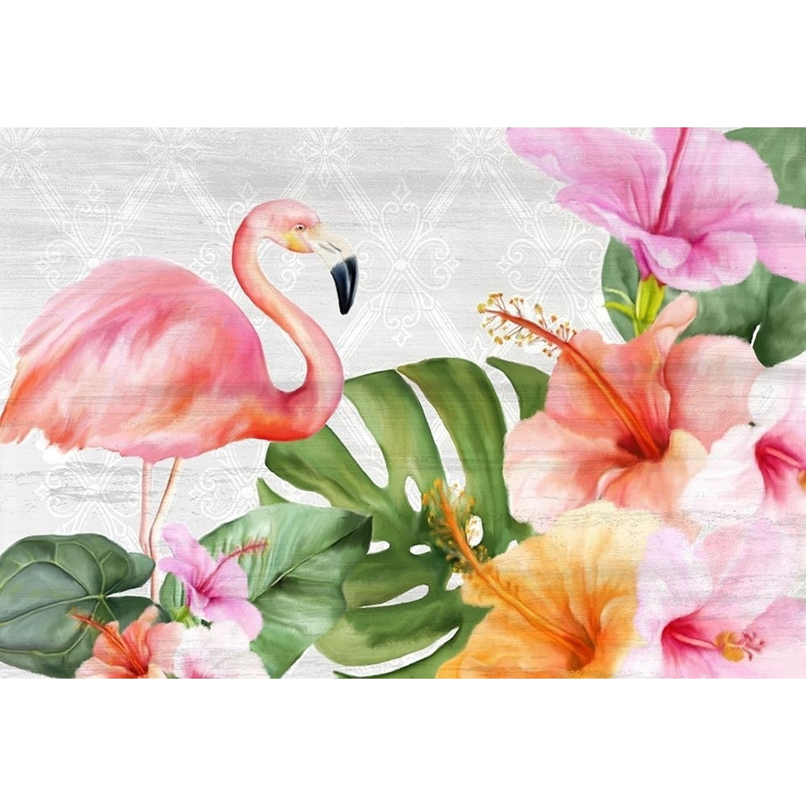 Flamingo Palm Poster Print by Allen Kimberly-VARPDXKARC1751 Image 1