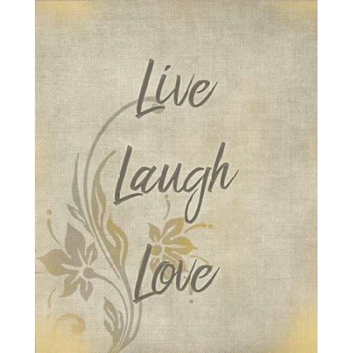 Live Laugh Love Poster Print by Kimberly Allen-VARPDXKARC184B Image 2