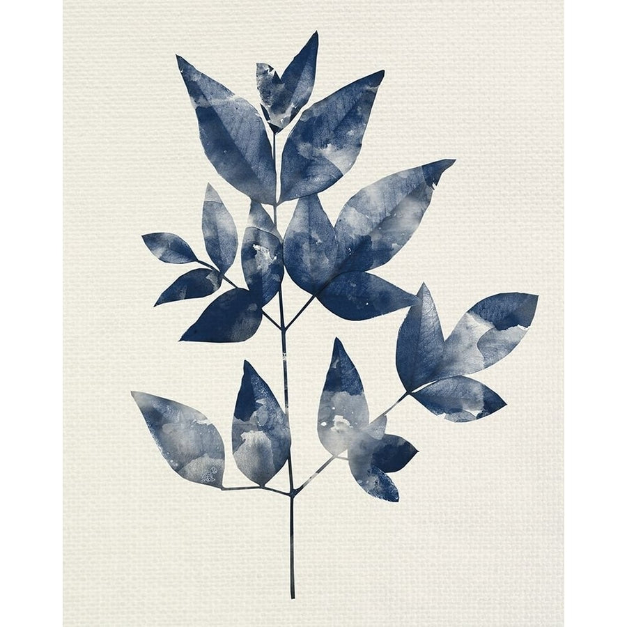 Indigo Leaves 2 Poster Print by Kimberly Allen-VARPDXKARC2038B Image 1