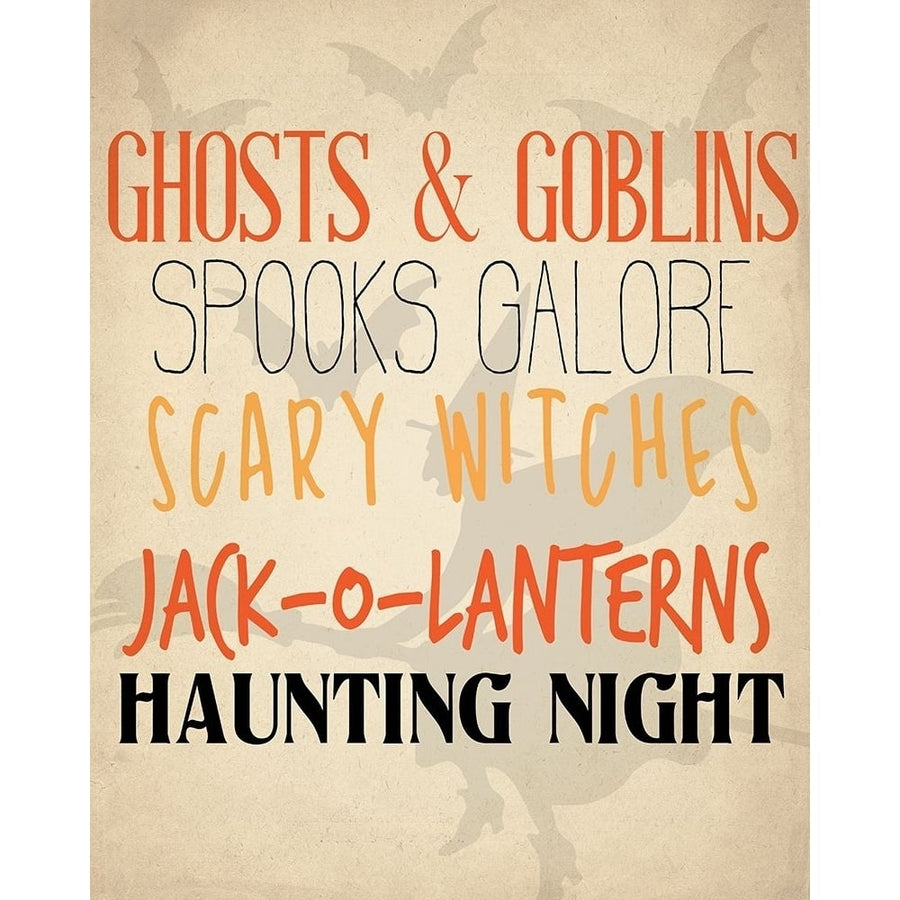 Ghost and Goblins Poster Print by Kimberly Allen-VARPDXKARC2065B Image 1