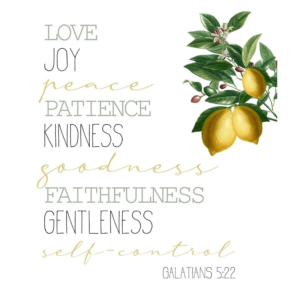 Fruits of the Spirit Poster Print by Kimberly Allen-VARPDXKARC2076B Image 1