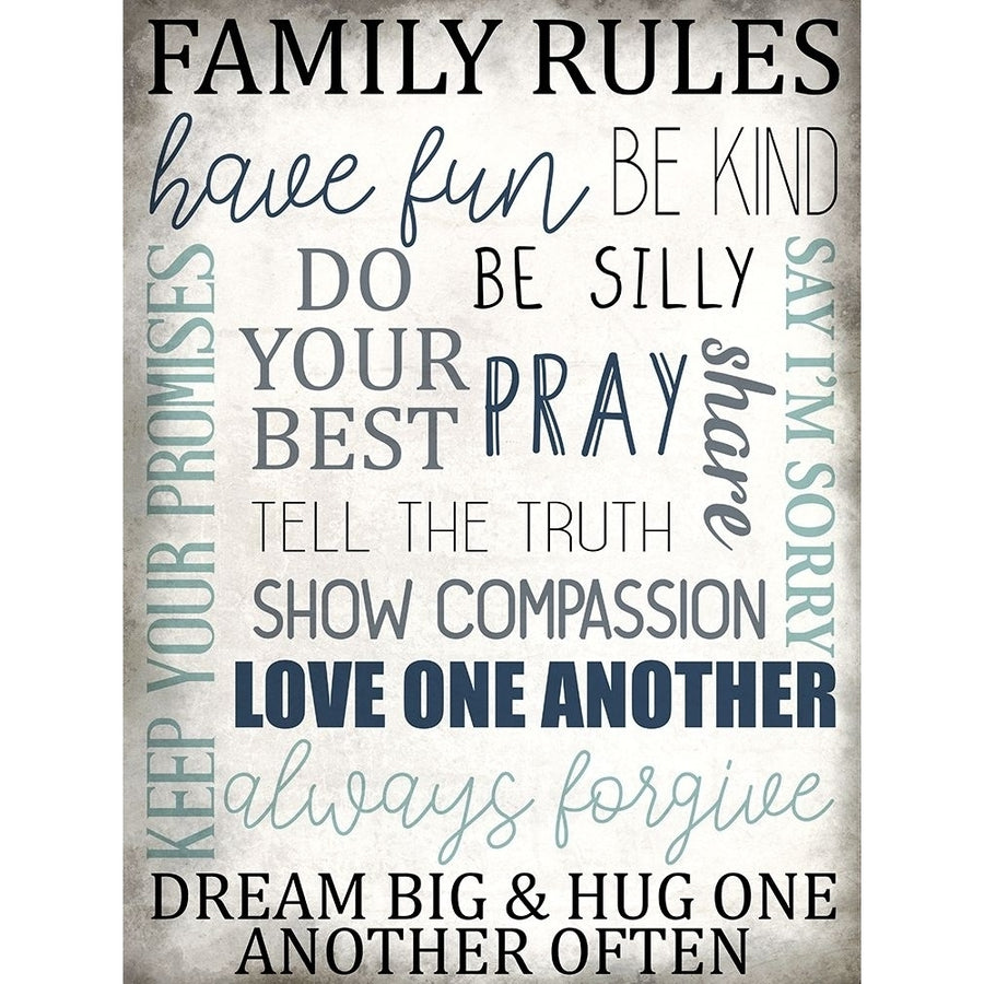 Family Rules by Kimberly Allen-VARPDXKARC2332A2 Image 1