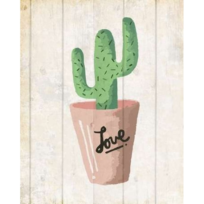 Love Cactus 1 Poster Print by Kimberly Allen-VARPDXKARC269A Image 2