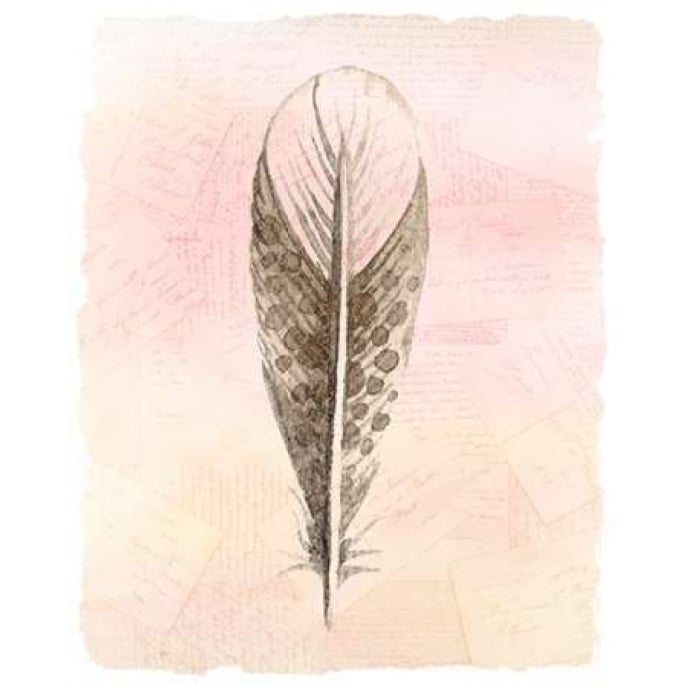 Spring Feather 3 Poster Print by Kimberly Allen-VARPDXKARC274C Image 2