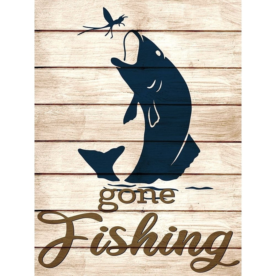 Gone Fishing Poster Print - Kimberly Allen-VARPDXKARC2931B Image 1