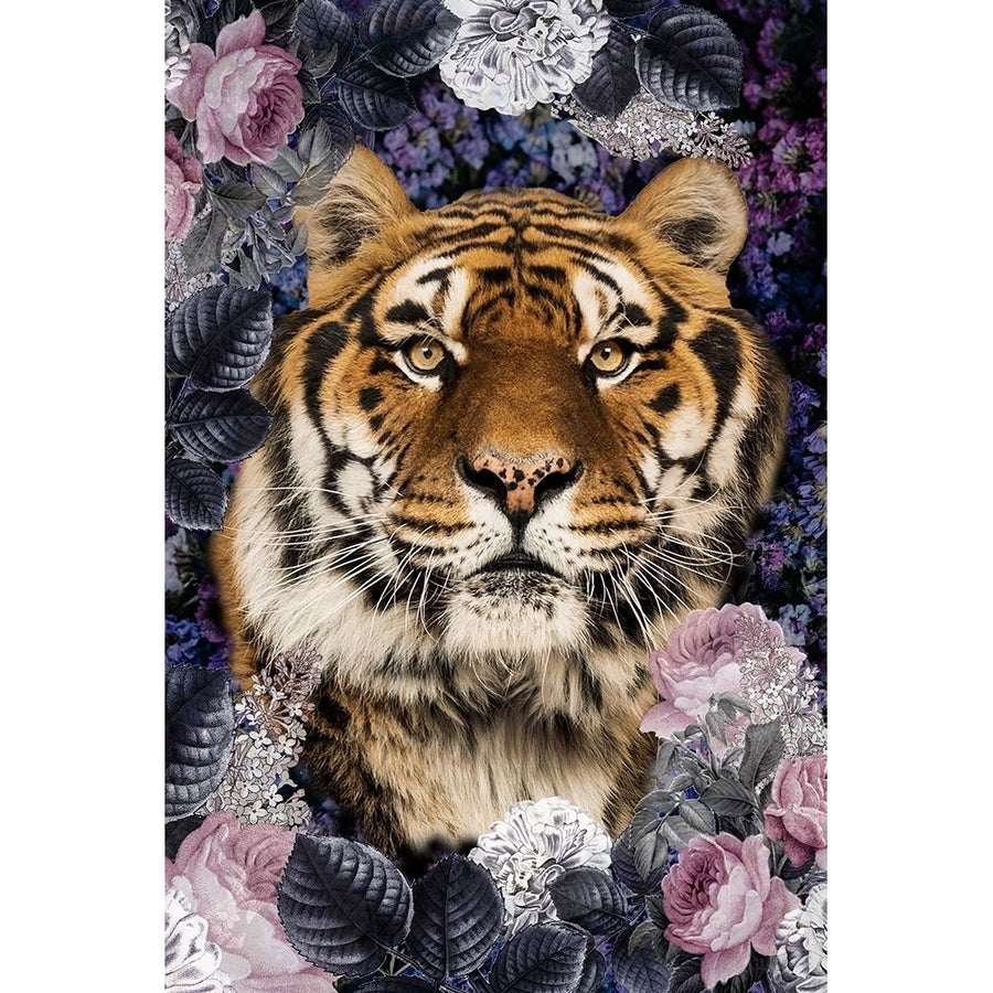 Tiger Deep Floral Poster Print - Kimberly Allen-VARPDXKARC3082D Image 1