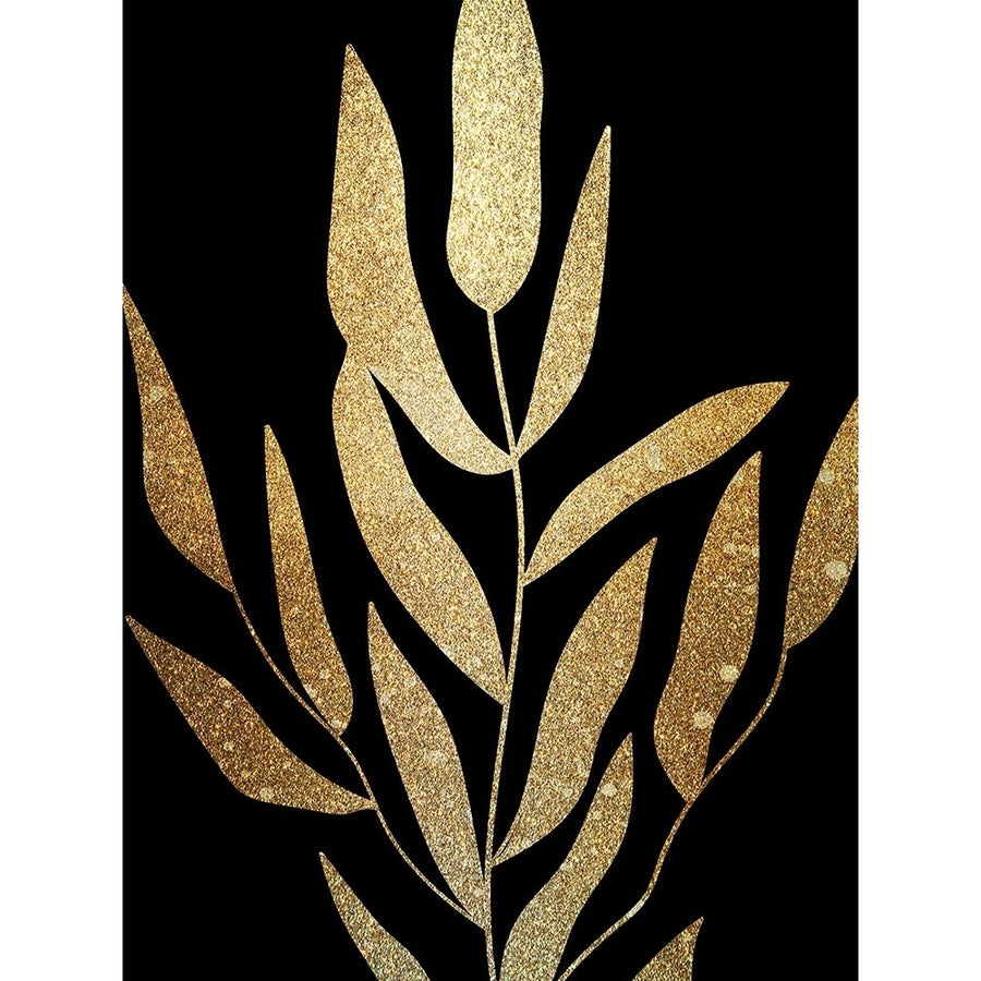 Plaster Leaves Gold 2 Poster Print - Allen Kimberly-VARPDXKARC3152B Image 1