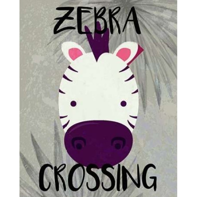 Zebra Crossing Poster Print by Kimberly Allen-VARPDXKARC324D Image 1