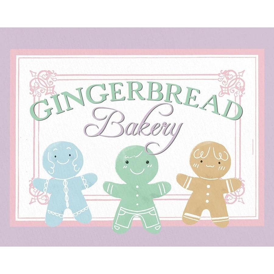 Gingerbread Bakery Sign Poster Print - Kimberly Allen-VARPDXKARC3355A Image 1