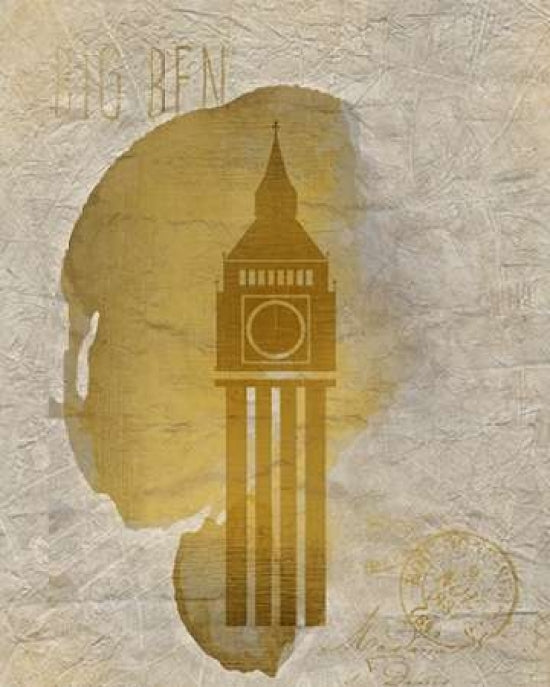 A Day in London B Poster Print by Kimberly Allen-VARPDXKARC338B Image 1