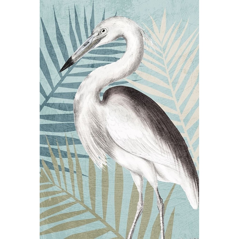 Beach Crane 2 Poster Print - Kimberly Allen-VARPDXKARC3474B Image 1