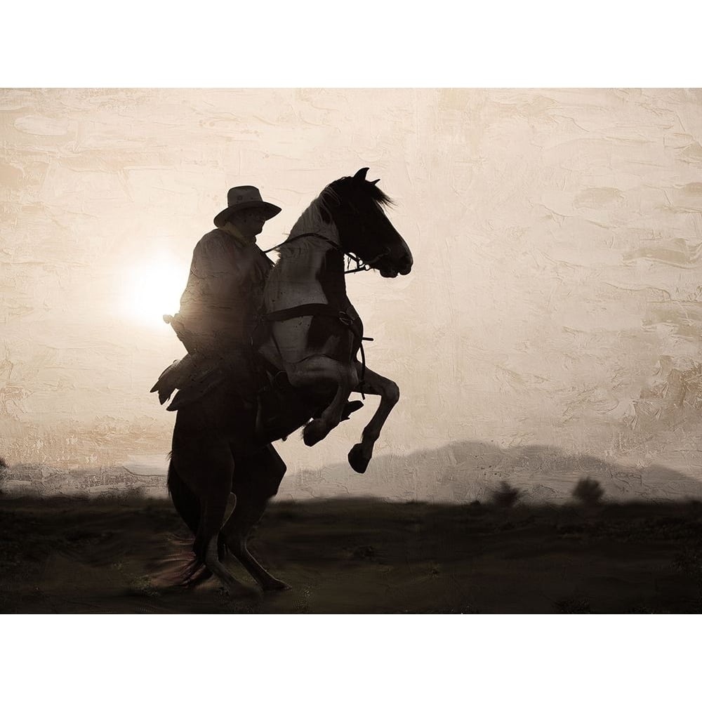 Cowboy Sunset Poster Print - Kimberly Allen-VARPDXKARC3582B Image 1