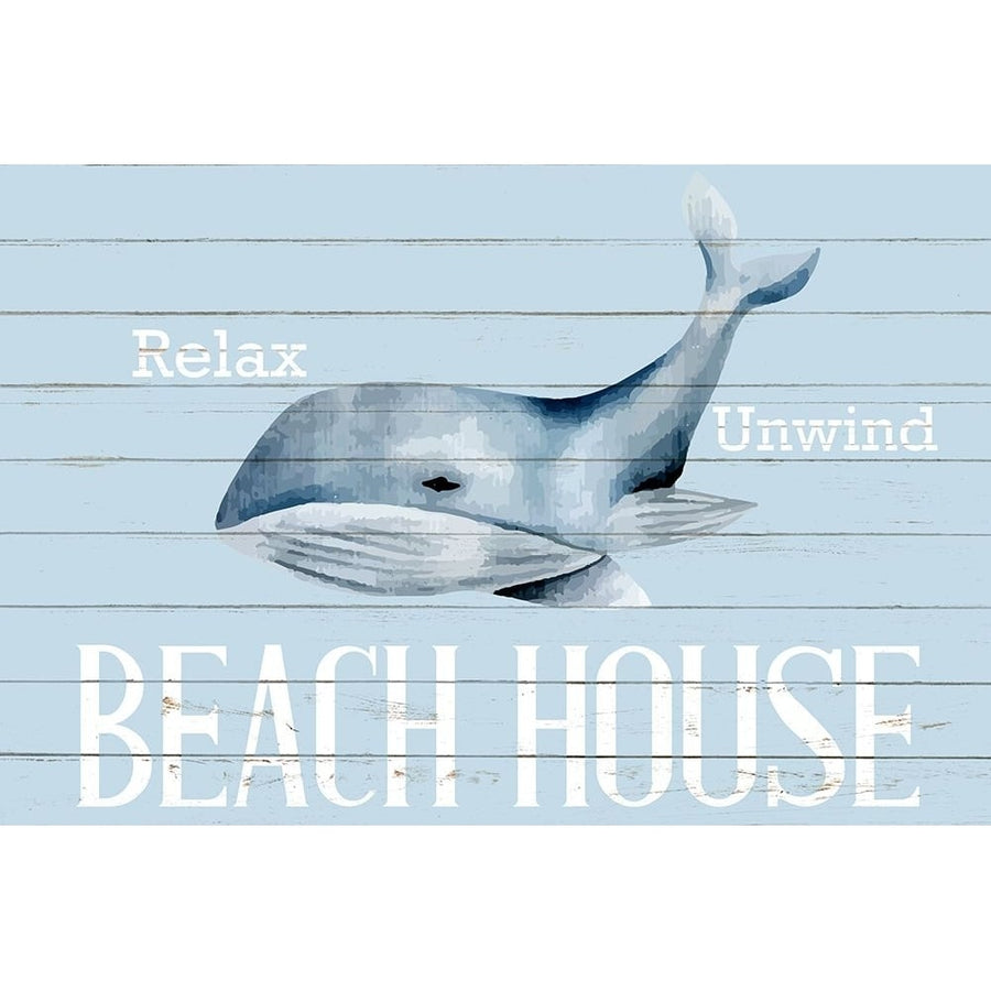 Whale Beach House Poster Print - Kimberly Allen-VARPDXKARC3705A Image 1