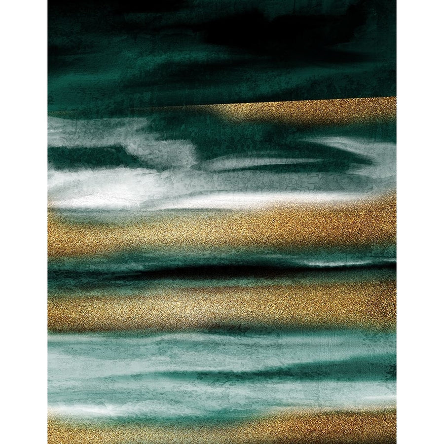 Layers Of Emerald And Gold 2 Poster Print - Kimberly Allen-VARPDXKARC3730B Image 1