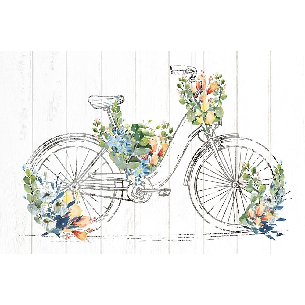 Floral Bike Poster Print - Kimberly Allen-VARPDXKARC3768A Image 1