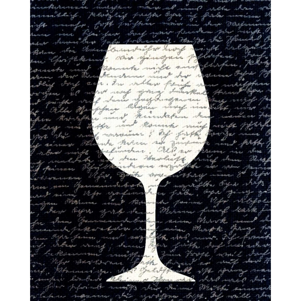 Wine on Black 3 Poster Print by Kimberly Allen-VARPDXKARC381C Image 1