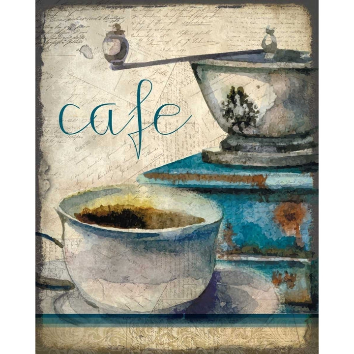 Cafe Latte 1 Poster Print by Kimberly Allen-VARPDXKARC384A Image 1