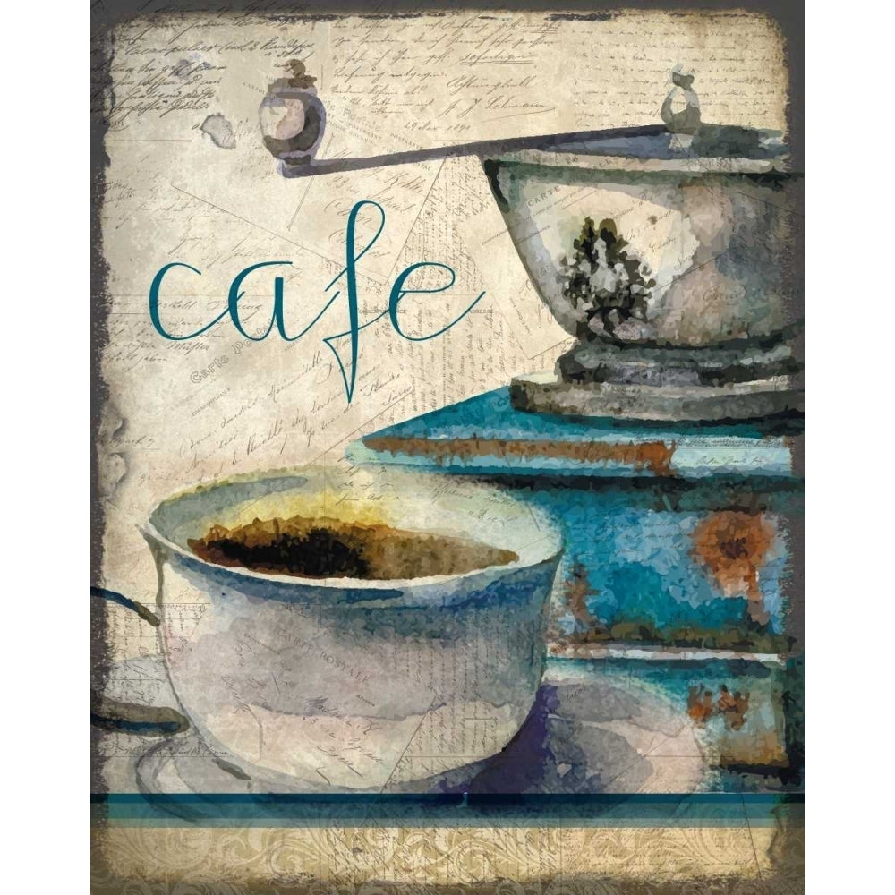 Cafe Latte 1 Poster Print by Kimberly Allen-VARPDXKARC384A Image 2