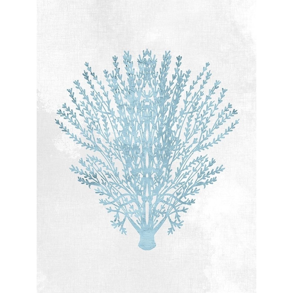 Coral Blue 1 Poster Print - Kimberly Allen-VARPDXKARC3864A Image 1