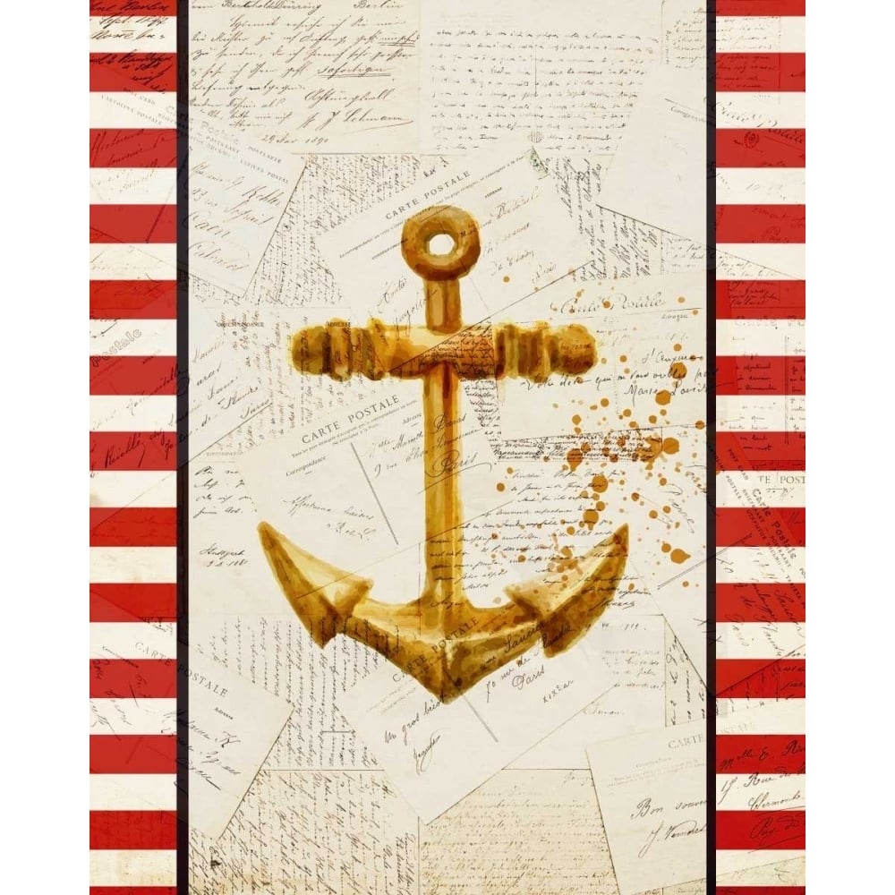 Postcards from the Sea 2 Poster Print by Kimberly Allen-VARPDXKARC392B Image 1