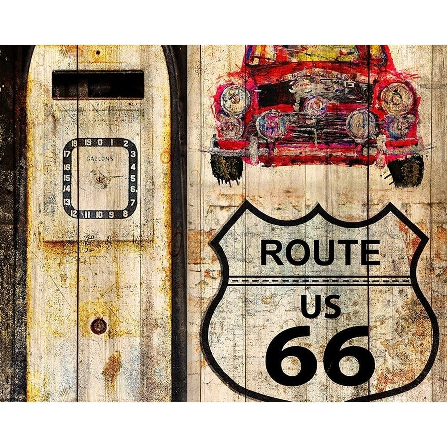 Classic Car Route 66 by Kimberly Allen-VARPDXKARC478A Image 1