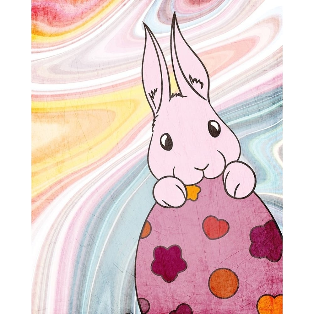 Marbled Bunny 1 Poster Print by Allen Kimberly-VARPDXKARC733A Image 1