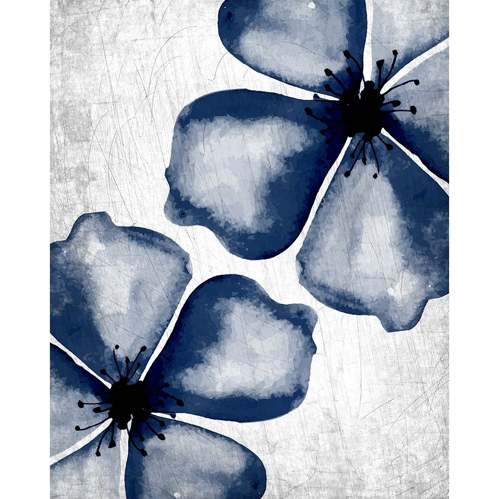 Navy Blooms 2 Poster Print by Kimberly Allen-VARPDXKARC770B Image 2