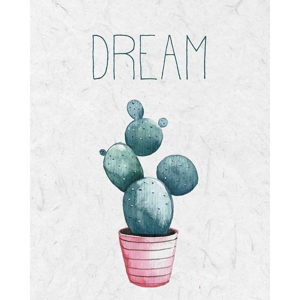 Cactus Pink 1 Poster Print by Kimberly Allen-VARPDXKARC784A Image 1