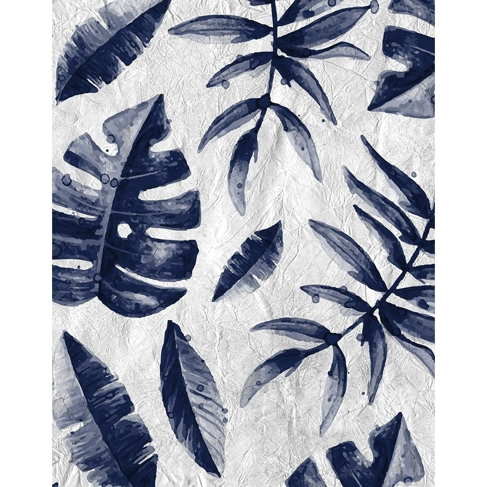 Tropic Indigo Leaves 2 Poster Print by Kimberly Allen-VARPDXKARC819B Image 2