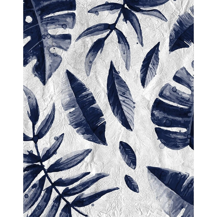 Tropic Indigo Leaves 1 Poster Print by Kimberly Allen-VARPDXKARC819A Image 1