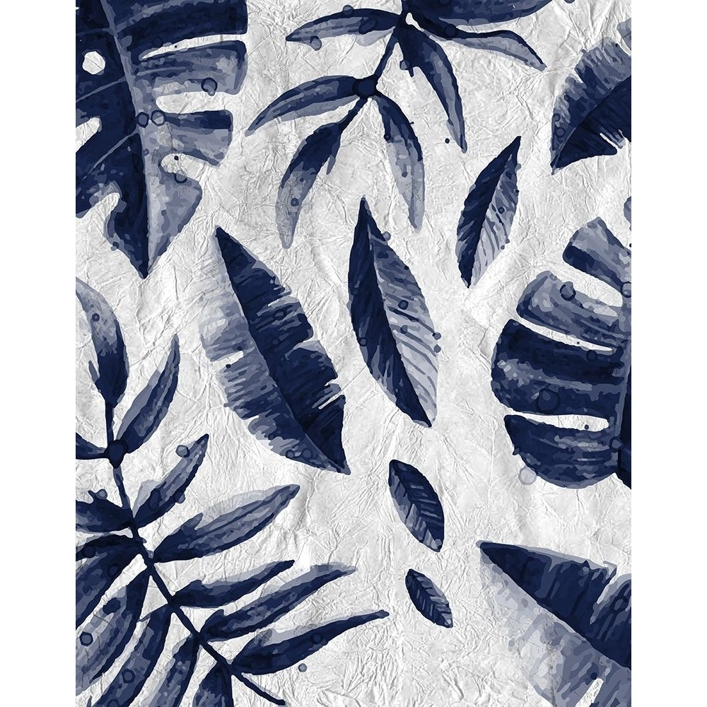 Tropic Indigo Leaves 1 Poster Print by Kimberly Allen-VARPDXKARC819A Image 2