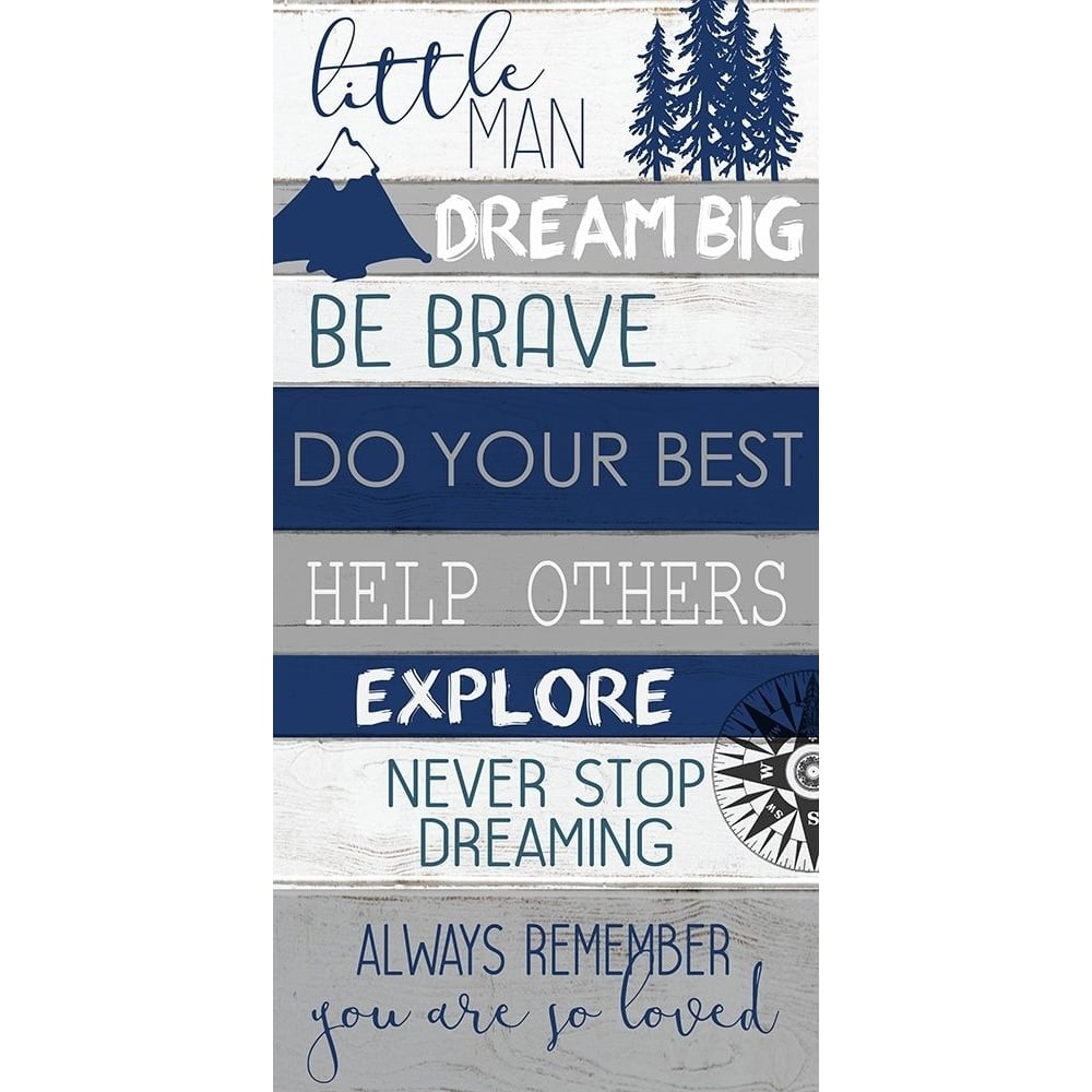 Little Man Poster Print by Kimberly Allen-VARPDXKARN340 Image 1