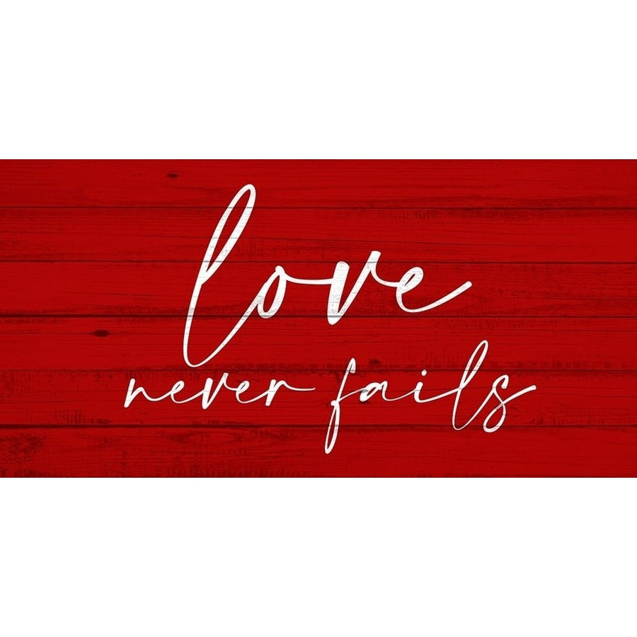 Love Never Fails Poster Print by Kimberly Allen-VARPDXKARN347 Image 1